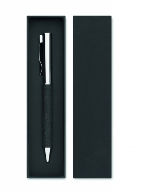 Logo trade advertising products picture of: Metal twist ball pen in box