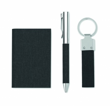 Logo trade promotional product photo of: 3-piece gift set in a gift box with customizable printing