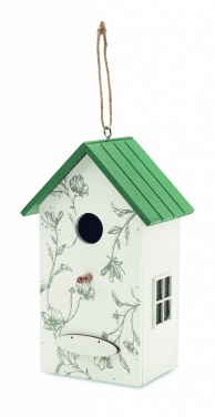 Logo trade promotional items picture of: Bird house in plywood