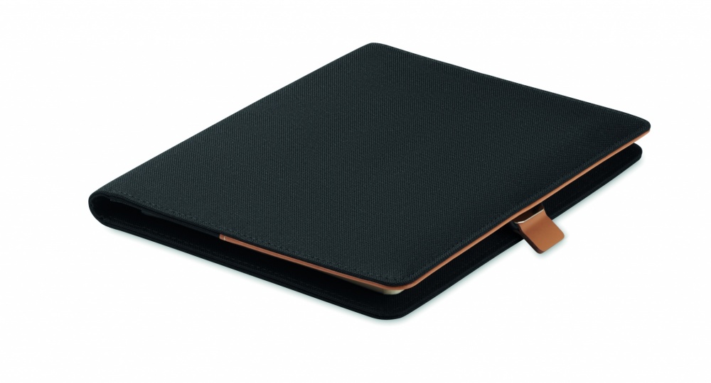 Logo trade business gift photo of: A5 RPET conference folder