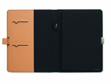 Logo trade promotional merchandise picture of: A5 RPET conference folder