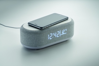 Logo trade promotional merchandise photo of: 15W wireless charging speaker