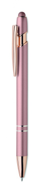 Logo trade promotional giveaways picture of: Recycled aluminium pen