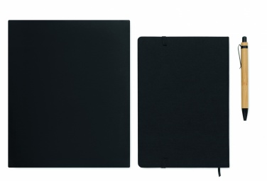 Logo trade promotional giveaway photo of: A5 RPET notebook set