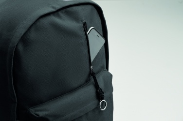 Logotrade corporate gifts photo of: A 15-inch laptop backpack made of recycled pre-consumer cotton with customizable printing