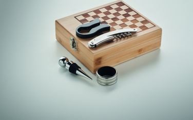 Logotrade corporate gifts photo of: Chess board wine set