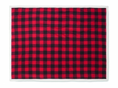 Logo trade corporate gift photo of: RPET sherpa fleece blanket