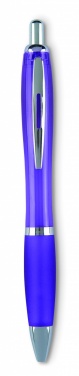 Logo trade business gifts image of: Riocolor Ball pen in blue ink
