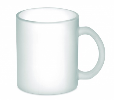 Logo trade promotional giveaway photo of: Glass sublimation mug 300ml