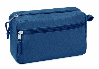 Logotrade promotional product picture of: Hemp toilet bag hemp 200 gr/m²