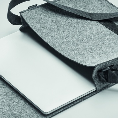 Logotrade promotional merchandise image of: RPET felt laptop bag