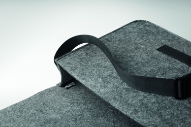Logotrade business gifts photo of: RPET felt laptop bag
