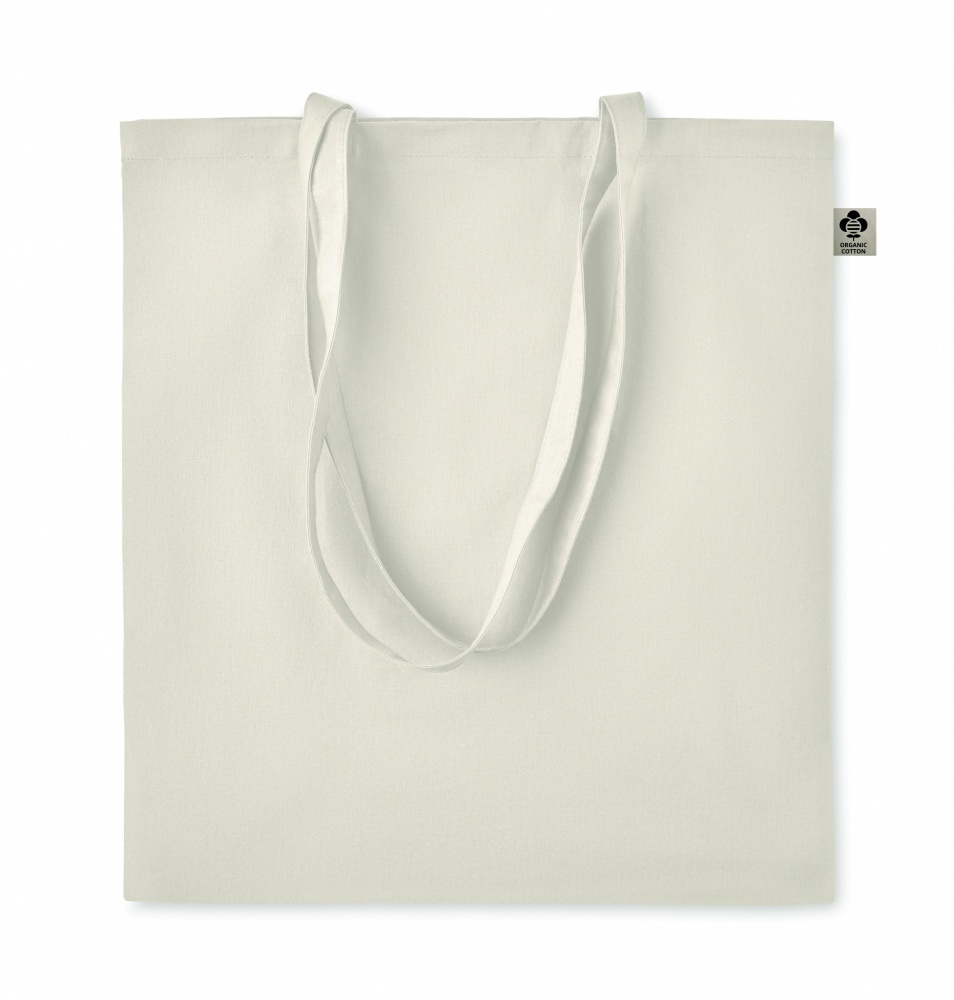 Logo trade promotional giveaway photo of: Organic cotton shopping bag