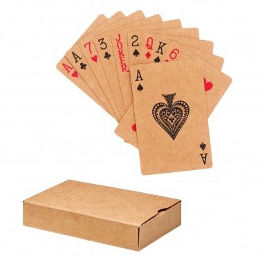 Logotrade promotional gift image of: Recycled paper playing cards