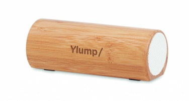 Logotrade promotional giveaway image of: Wireless bamboo speaker 2x5W