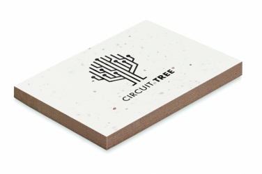 Logotrade promotional merchandise picture of: Grass/seed paper memo pad