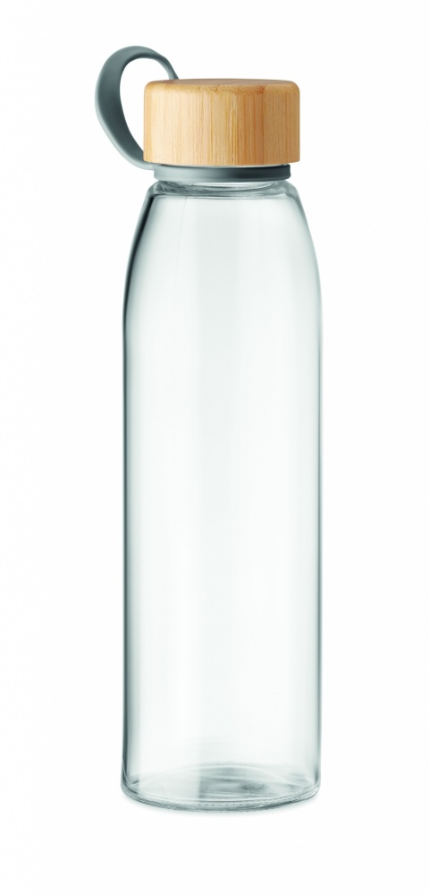 Logo trade promotional giveaways picture of: Glass bottle 500 ml