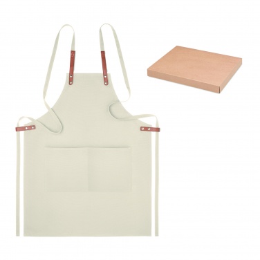 Logo trade corporate gifts image of: Organic cotton apron 340 gr/m²
