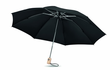 Logo trade promotional gift photo of: 23 inch 190T RPET umbrella