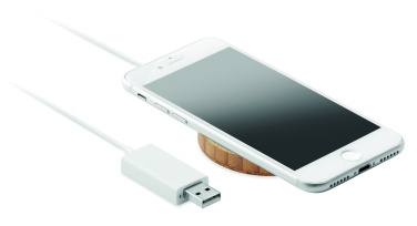 Logo trade promotional giveaway photo of: Magnetic Wireless charger 10W