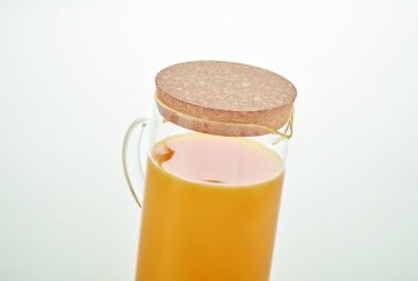 Logo trade promotional giveaway photo of: Borosilicate glass decanter 1L