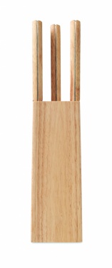 Logotrade promotional merchandise picture of: 5 piece knife set in base