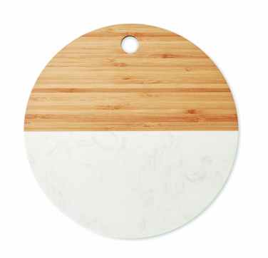 Logotrade corporate gift picture of: Marble/ bamboo serving board