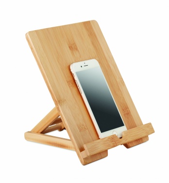 Logo trade advertising product photo of: Bamboo tablet stand TUANUI