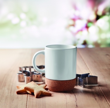 Logo trade promotional product photo of: Sublimation mug with cork base