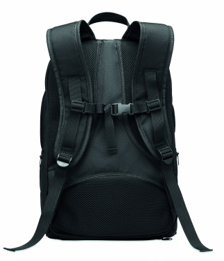 Logo trade promotional giveaways image of: 600D RPET sports rucksack