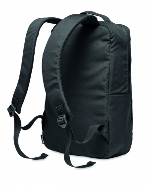 Logo trade promotional gifts picture of: Laptop backpack in 300D RPET