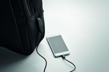 Logotrade advertising products photo of: Laptop backpack in 300D RPET