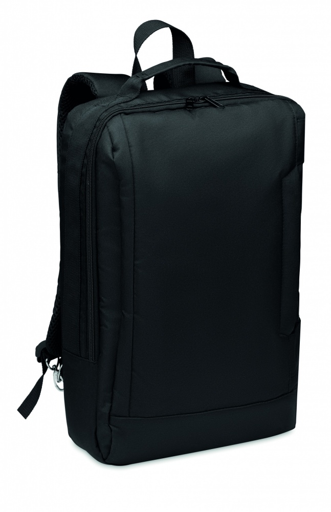 Logotrade promotional merchandise photo of: Laptop backpack in 300D RPET