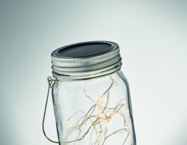 Logotrade promotional item picture of: Solar mason jar outdoor lamp