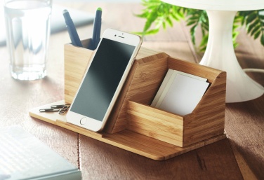 Logotrade promotional giveaway image of: Desktop wireless charger  10W GROOVY