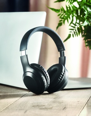Logo trade promotional giveaways picture of: wireless headphone