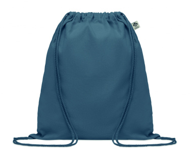 Logotrade promotional product picture of: Organic cotton drawstring bag