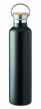 Logo trade advertising products image of: Double wall flask 1L