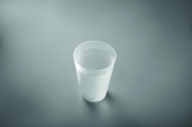 Logo trade promotional products image of: Reusable event cup 300ml