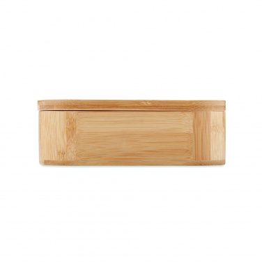 Logo trade promotional merchandise picture of: Bamboo lunch box 650ml LADEN