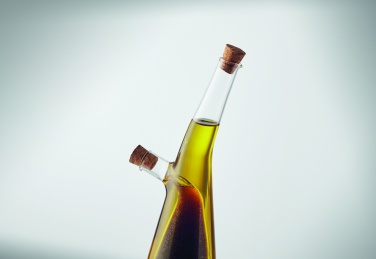 Logotrade promotional product picture of: Glass oil and vinegar bottle