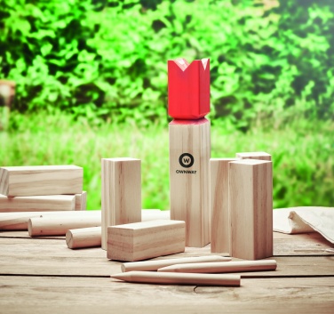 Logotrade promotional gifts photo of: Pinewood outdoor throwing game