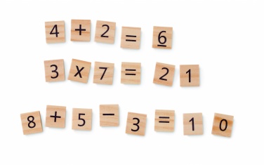 Logotrade promotional giveaways photo of: Wood educational counting game