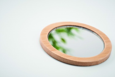 Logotrade corporate gifts photo of: Bamboo make-up mirror