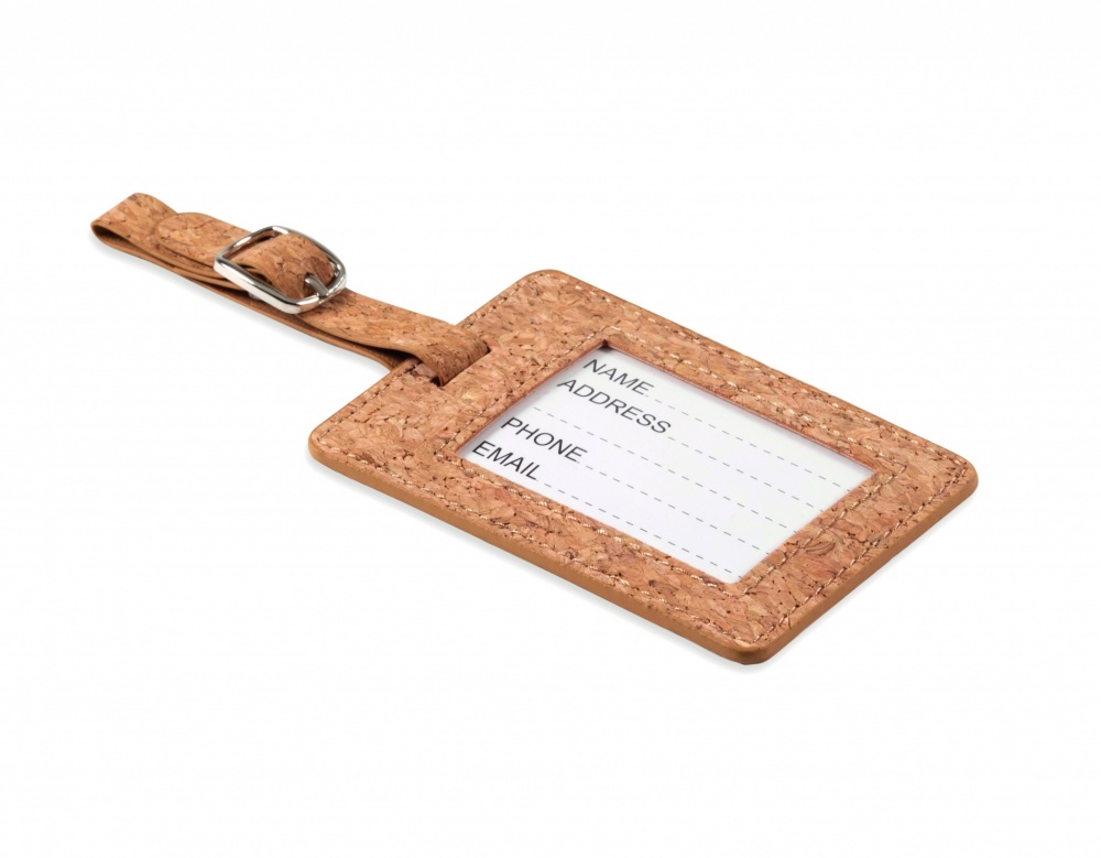 Logotrade promotional gift picture of: Cork luggage tag
