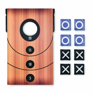 Logo trade promotional items picture of: Double sided MDF game set