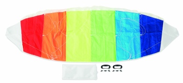 Logo trade advertising product photo of: Rainbow design kite in pouch