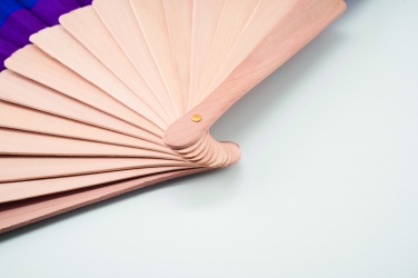 Logotrade promotional giveaway image of: Rainbow wooden hand fan