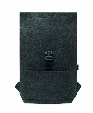 Logo trade promotional products image of: RPET felt backpack