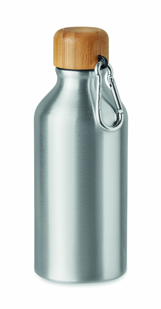 Logotrade business gift image of: Aluminium bottle 400 ml